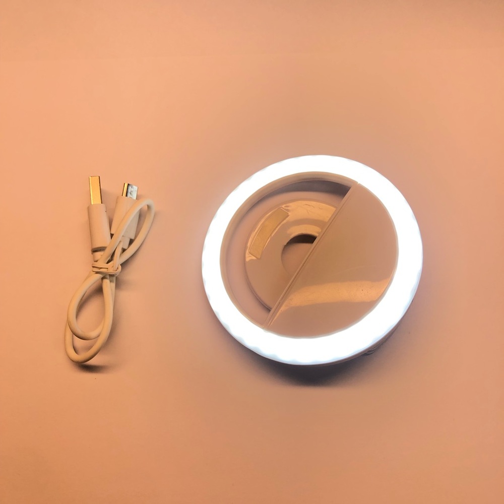 Clip On Ring Light - White - Picture 10 of 11